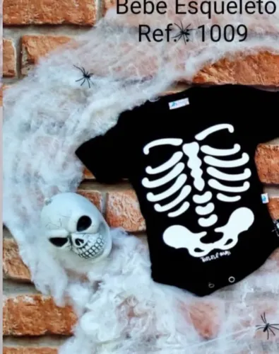 Body bebê Halloween