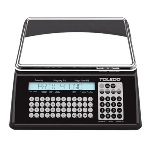 Balança Prix 4 Uno Etiquetadora com Impressora Integrada e Wifi - Toledo - (Nova NF)