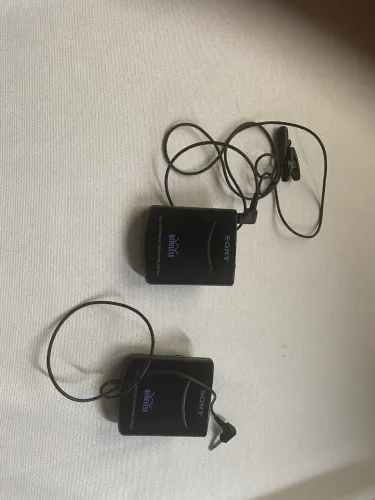 Microfone de lapela sem fio Sony