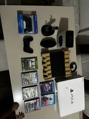 Ps4 completo e novo 
