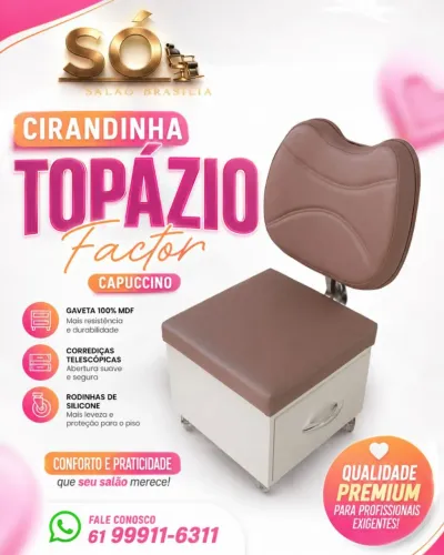 Móveis para salão de beleza