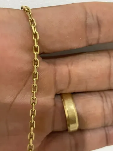 Corrente Cartier discreta 18k ouro (13G) maciça