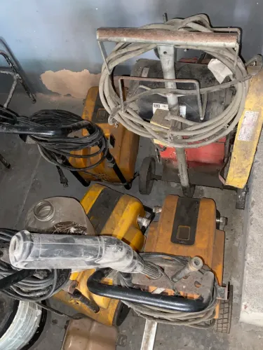 Wap de alta pressão para retirada de peças ou conserto.