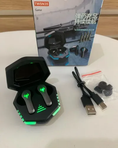 FONES BLUETOOTH GAMER NOVO