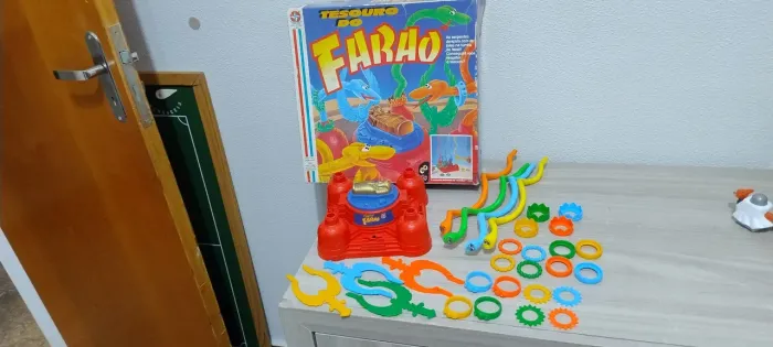 Jogo Tesouro do Faraó - Estrela - Anos 90 - Funcionando