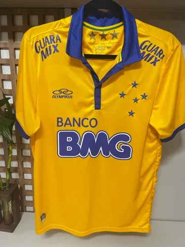 Camisa Cruzeiro 2014 amarela  - tamanho M