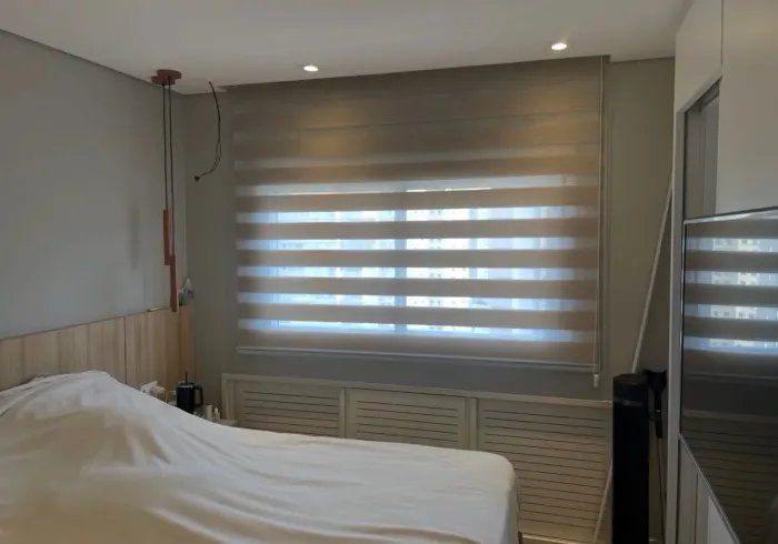 Persiana Doublé Shade feita sob encomenda