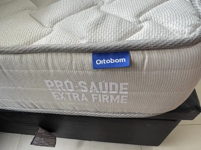 Colchão Solteiro Ortobom NOVO NUNCA USADO + cama box e colchao extra usados 