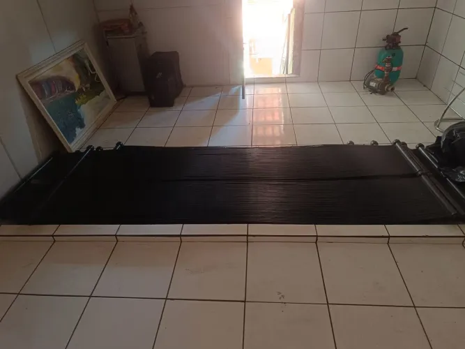 Placa aquecimento piscina