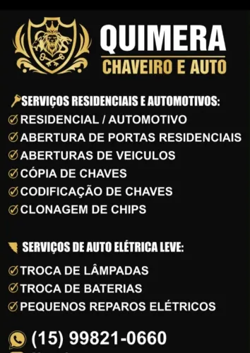 Chaveiro Residencial e automotivo. 