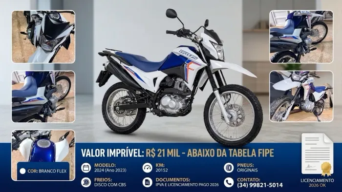 Honda NXR 160 Bros Esdd Flexone 2024