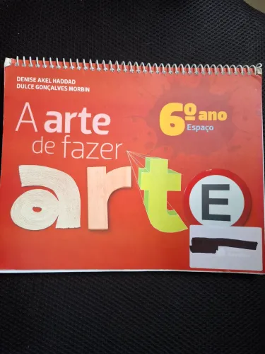 Livro A Arte de Fazer Arte 6ºano 4ª edição