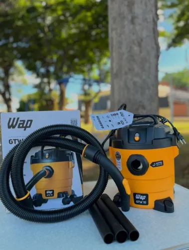 Aspirador de pó e água Wap 1400w 10L alta potência