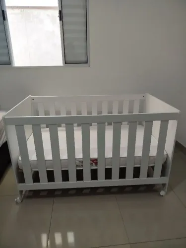 Conjunto de Berço (mini cama), Colchão e Cômodo