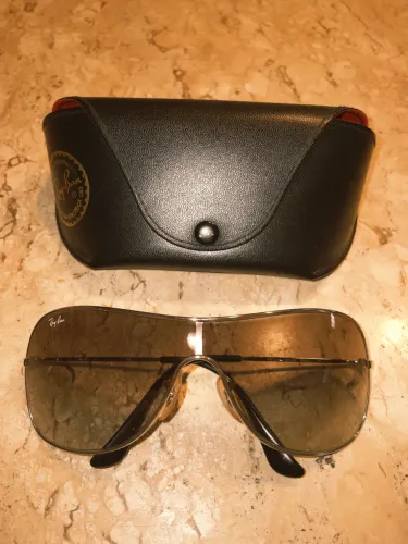 Óculos Ray-Ban Original RB3211 Highstreet Marrom Degradê + Caixa