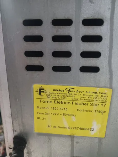 Forno elétrico.