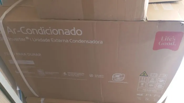 Ar-Condicionado LG Dual Inverter 12.000 BTUs - Novo na Caixa