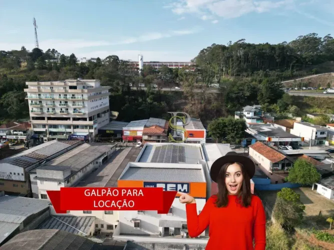Excelente Galpão para locação no Centro de Terra Preta - Mairiporã