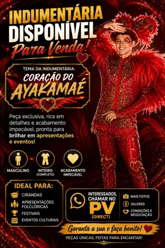Roupa de Ciranda Masculina