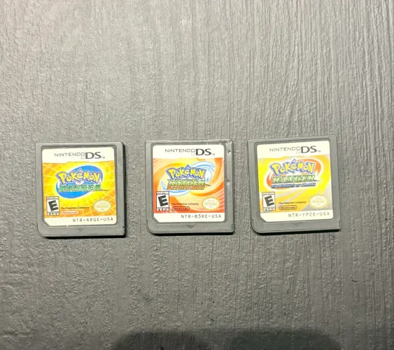 Kit Trilogia Pokémon Ranger (Nintendo DS) - 3 Jogos Originais e Americanos
