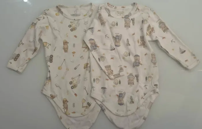 Kit 2 bodies Mini e Co M (3-6m)