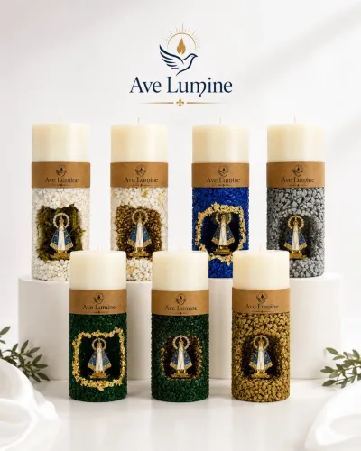 Vela de oração Nossa Senhora Aparecida