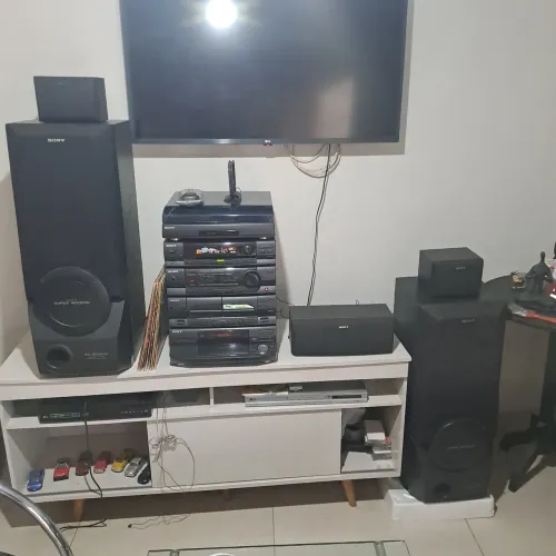 Aparelho de som aiwa lbt n555av muito novo