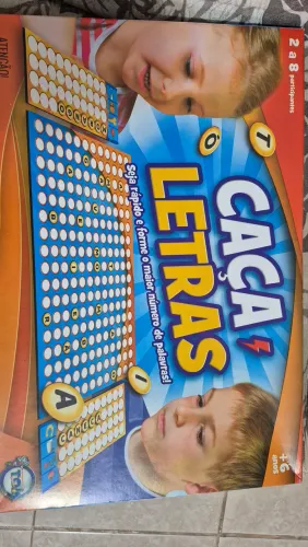 Jogo caça letras