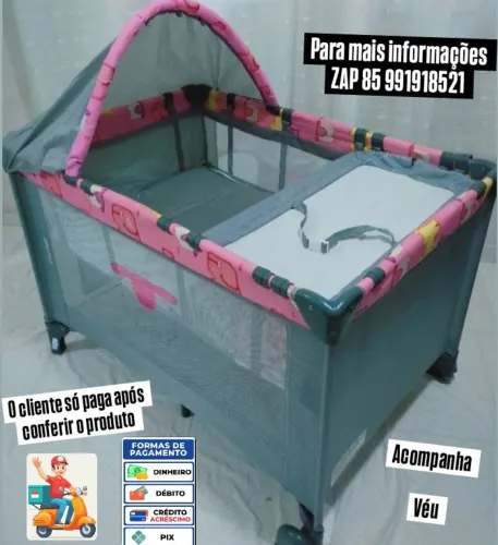 Berço cercado