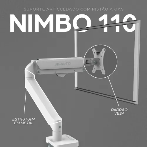 Braço mecânico nimbo 110 branco