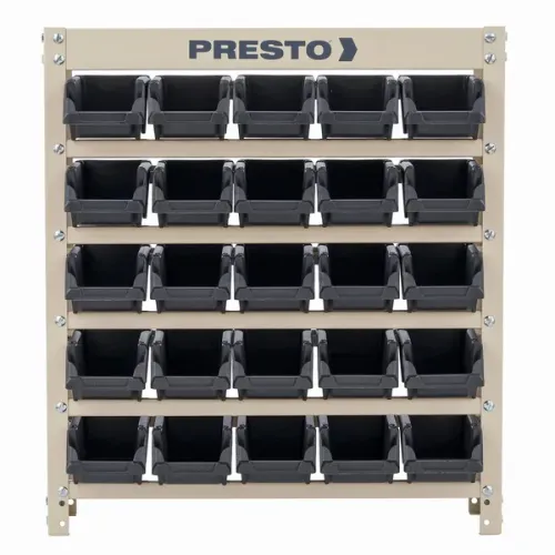 Kit Estante Gaveteiro Organizador 25 gavetas Preta Presto POUCO USADA