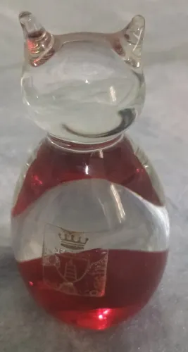 Gato em Cristal Cadoro