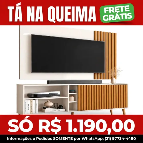 BANCADA RIPADA COM PAINEL E FRETE GRÁTIS: TRAVA NA CATITA!