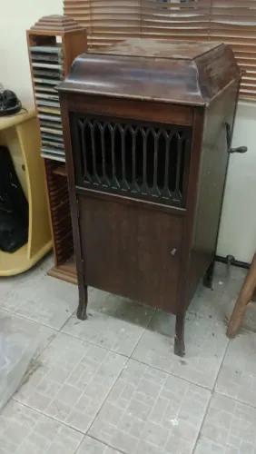 Gramofone Sonora Upright 1915 Raridade Apenas Retirada.