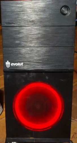 CPU evolut gamer com placa mãe P8H61-M LX3 R2.0