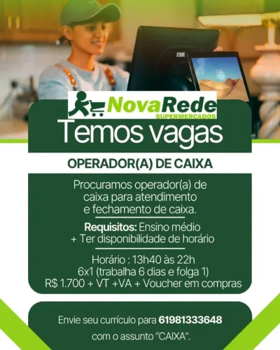 Operador de Caixa