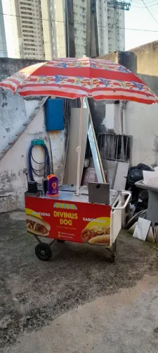 Carrinho de hot dog