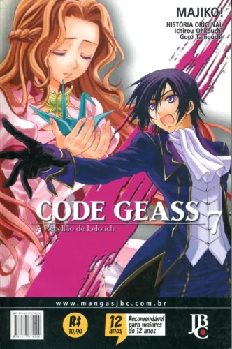 Mangá Code Geass - A Rebelião de Lelouch, Vol. 7
