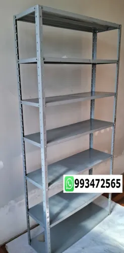 Estante de Aço Multiuso - na cor CINZA - 198cm X 92cm X 30cm - 7 PRATELEIRAS - REFORÇADA