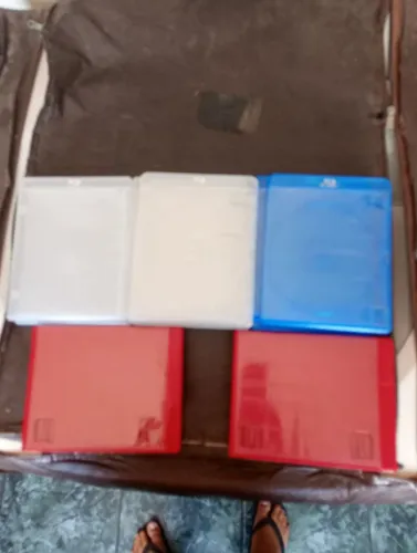 10 estojo blu-ray original PS3 PS4 cores variado