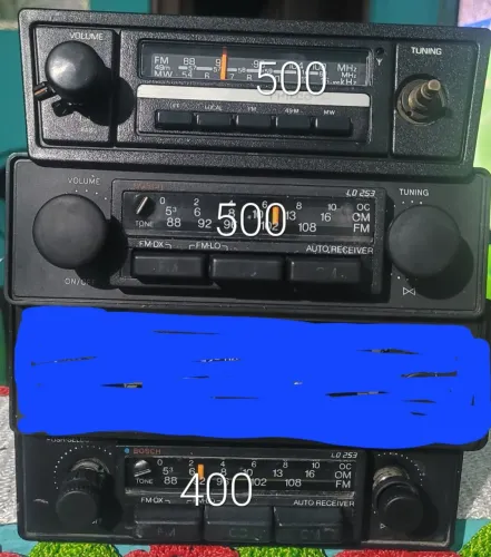 Rádio antigo para carros