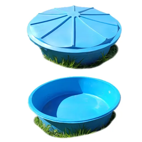 Piscina multiuso com tampa 1000L
