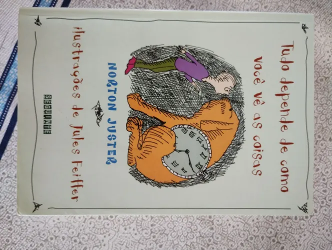 Livro atudo depende de como você vê as coisas