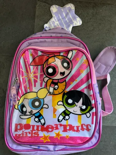 mochila super poderosas powerpuff girls vintage anos 2000