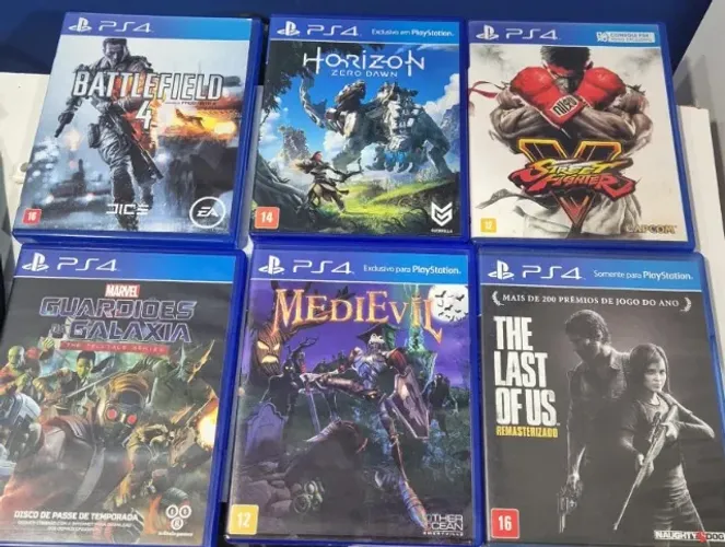 Jogos de PS4
