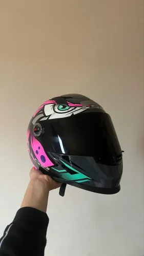 CAPACETE LS2 TRIBAL ROSA
