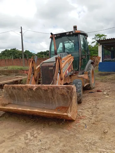 RETRO ESCAVADEIRA CASE 4X4 ANO 2014