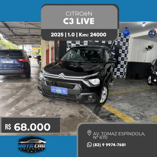 Citroen C3 Live 1.0 Flex 6V 5P Mec. 2025