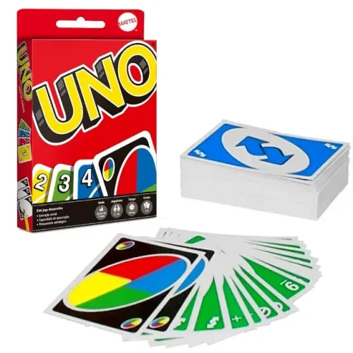 Mais Vendido Cartas Uno Original 112 cartinhas