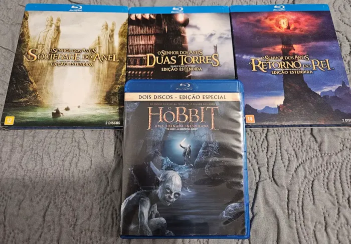 Trilogia O Senhor dos Anéis + O Hobbit - Edição Estendida Duplo